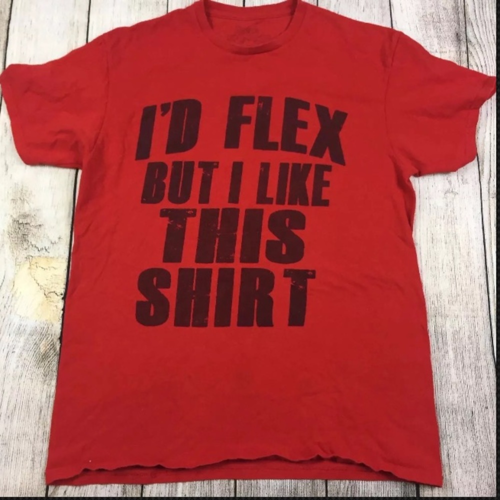 Spencer’s gift men’s muscle t shirt Sz Medium